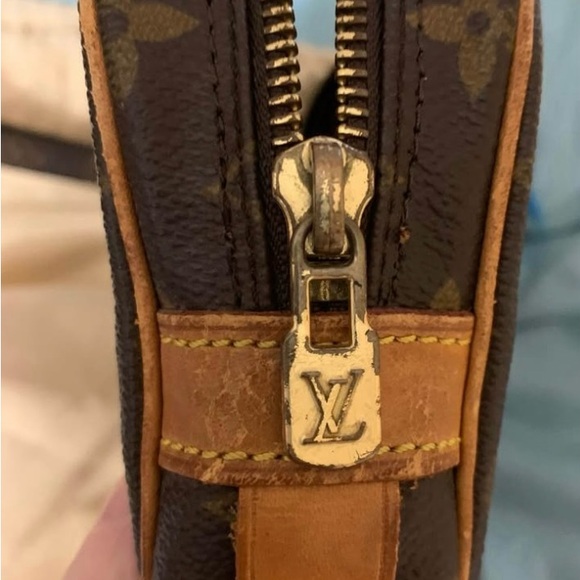 Louis Vuitton Marly Dragon GM Brown Monogram vintage clutch bag - Picture 9 of 11